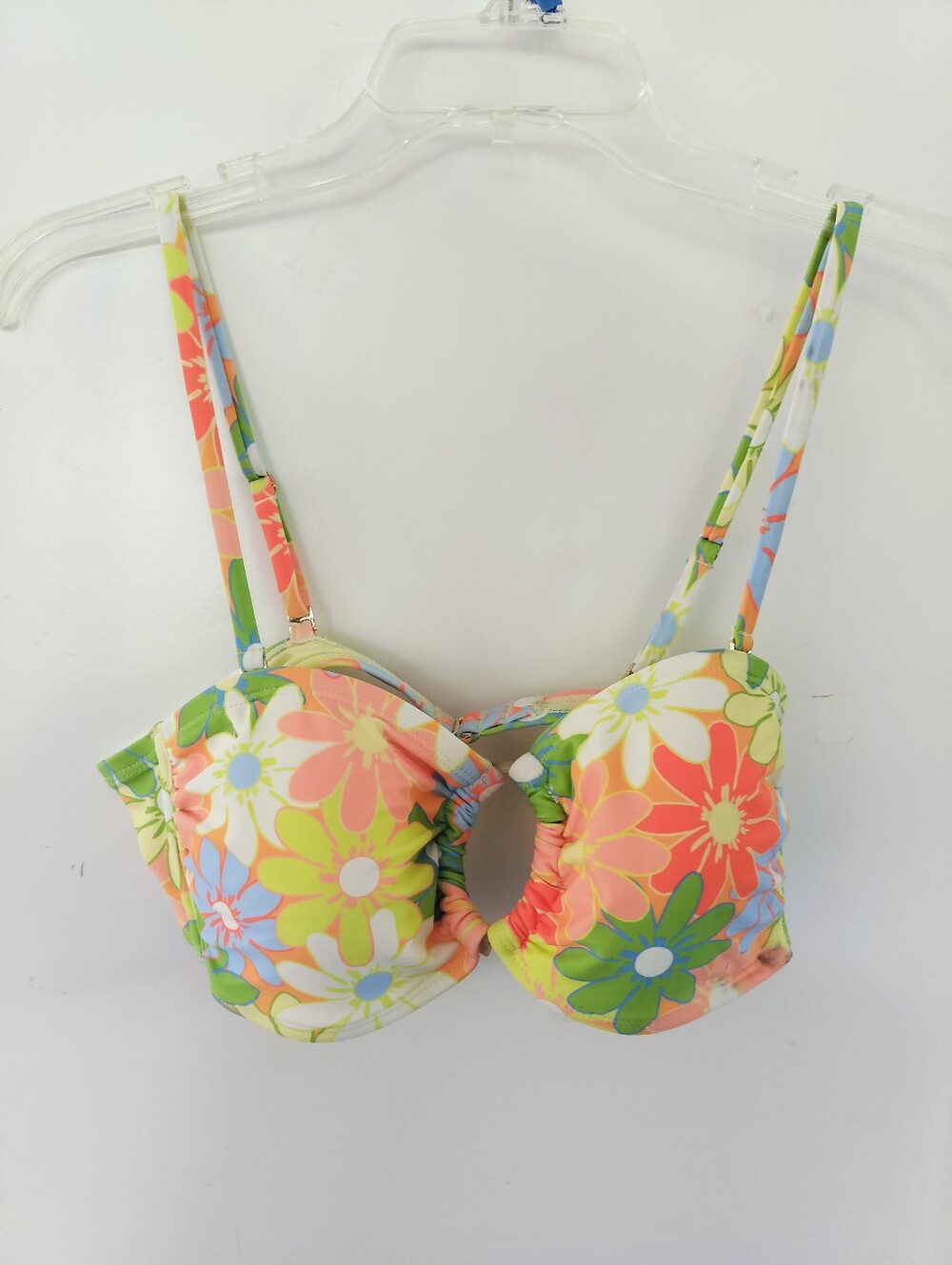 NWT Wild Fable Retro Daisy Floral Underwire Bikini Top Size L (12-14)